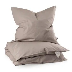 Kids Sebra Interior Baby And Kids Bedding>Percale Junior Bed linen 100 x 140, Jetty Beige – Sebra