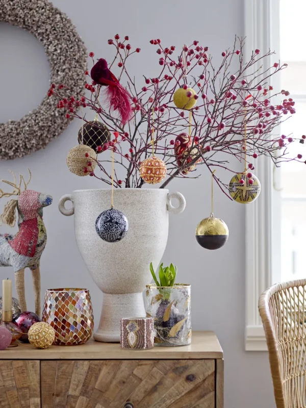 Bloomingville Christmas Decorations>Petri Ornament, Brown Glass –