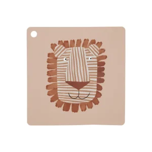 Kids OYOY Mini Dinnertime | Birthday / Party>Placemat Lobo Lion –