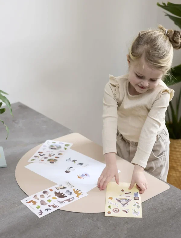 Kids FILIBABBA Creativity | Dinnertime>Placemat, Warm Grey –
