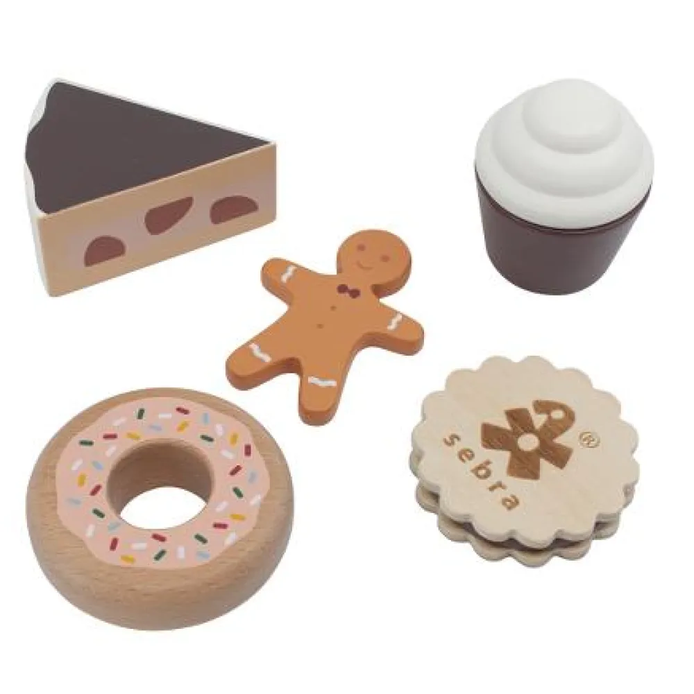 play_foods_wooden_cakes___0.webp Kids Sebra Interior Wooden Toys | Play Food>Play Foods, wooden cakes & cookies – Sebra