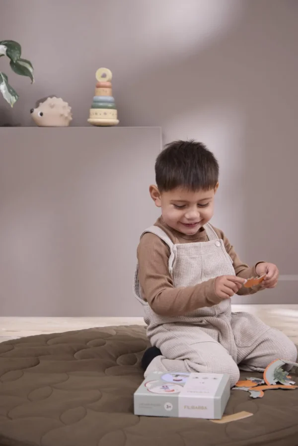 Kids FILIBABBA Rugs And Playmats | Baby Toys>Play mattress Warm Grey –