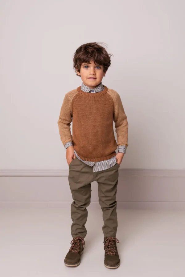 Kids/BOY Marmar Copenhagen Boy 2-8Y>Primo Pants Chino Twill, Olive – Marmar