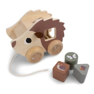Kids FILIBABBA Wooden Toys | Baby Toys>Pull along toy, Henning the hedgehog –