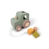 Kids FILIBABBA Wooden Toys>Pull along tractor with shape sorter –