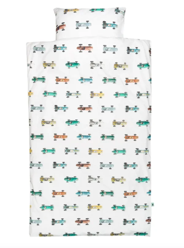 Kids Studio Ditte Baby And Kids Bedding>Race car duvet cover junior –