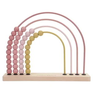 Kids Little Dutch Wooden Toys | Games And Puzzles>Rainbow Abacus pink –