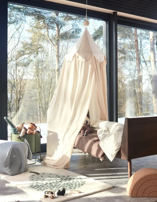 Kids OYOY Mini Bed Canopies>Ronja Canopy Nature –