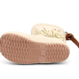 Kids Bisgaard Baby Girl>Rubber boot Beige, Flowers –