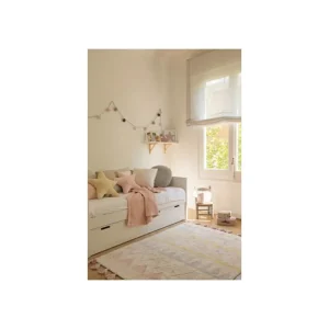 Lorena Canals Textiles>Rug Azteca Natural Nude Vintage –