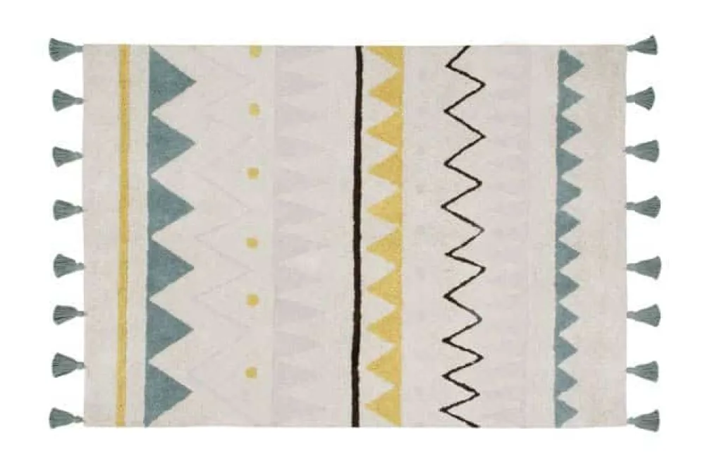 rug_azteca_naturalvintage_0.webp Lorena Canals Textiles>Rug Azteca Natural-Vintage Blue / Natural – Azul Vintage – L –