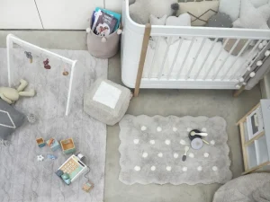Kids Lorena Canals Rugs And Playmats>Rug Mini Biscuit Pearl Grey –