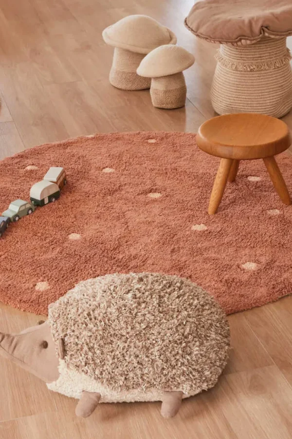 Kids Lorena Canals Rugs And Playmats | Textiles>Rug Round Dot Chestnut –