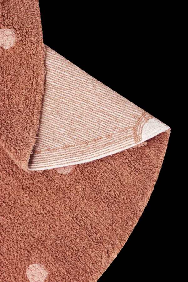 Kids Lorena Canals Rugs And Playmats | Textiles>Rug Round Dot Chestnut –
