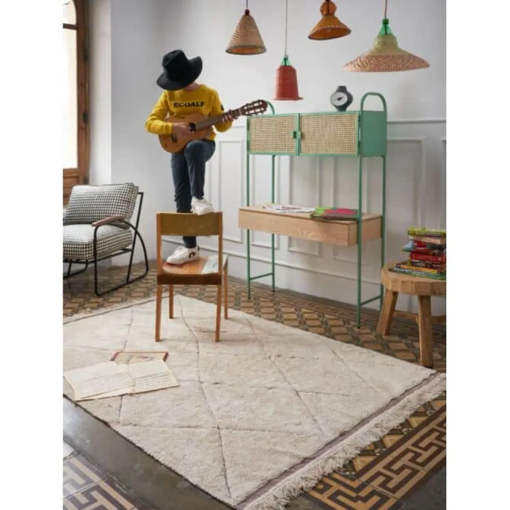 rugcycled_bereber_rug_m___2.webp Lorena Canals Textiles>RugCycled Bereber Rug M –