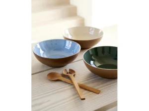 Bitz Kitchen>Salad bowl Wood Ocean 30 cm, 1 piece, Light Blue –