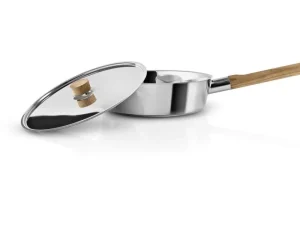 Eva Solo Kitchen>Saute pan+lid Ø24 Nordic Kitchen Stainless Steel –