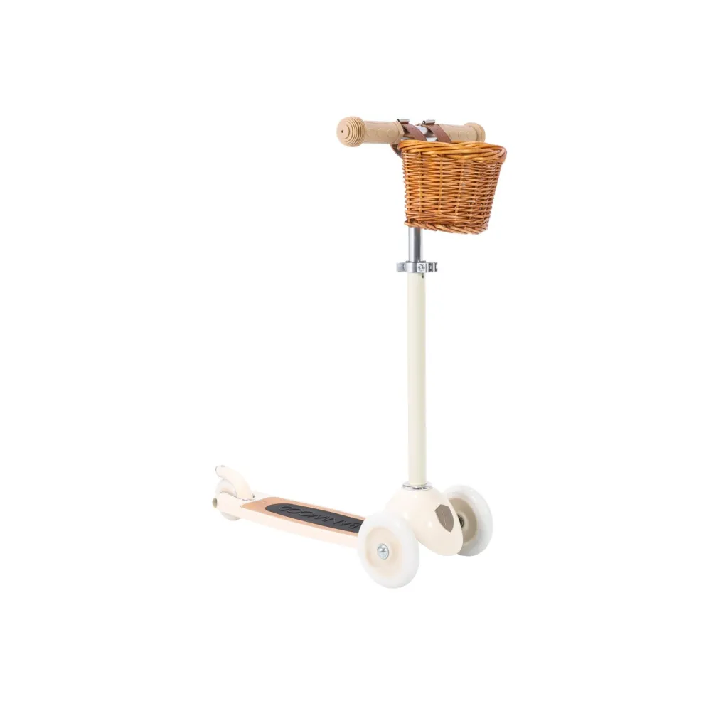 scooter_cream__banwood_0.webp Kids Banwood Outdoor Toys | Bikes, Scooters And Helmets>Scooter Cream –