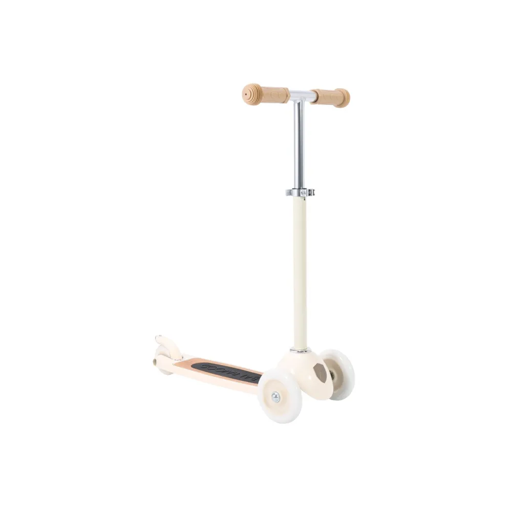 scooter_cream__banwood_1.webp Kids Banwood Outdoor Toys | Bikes, Scooters And Helmets>Scooter Cream –