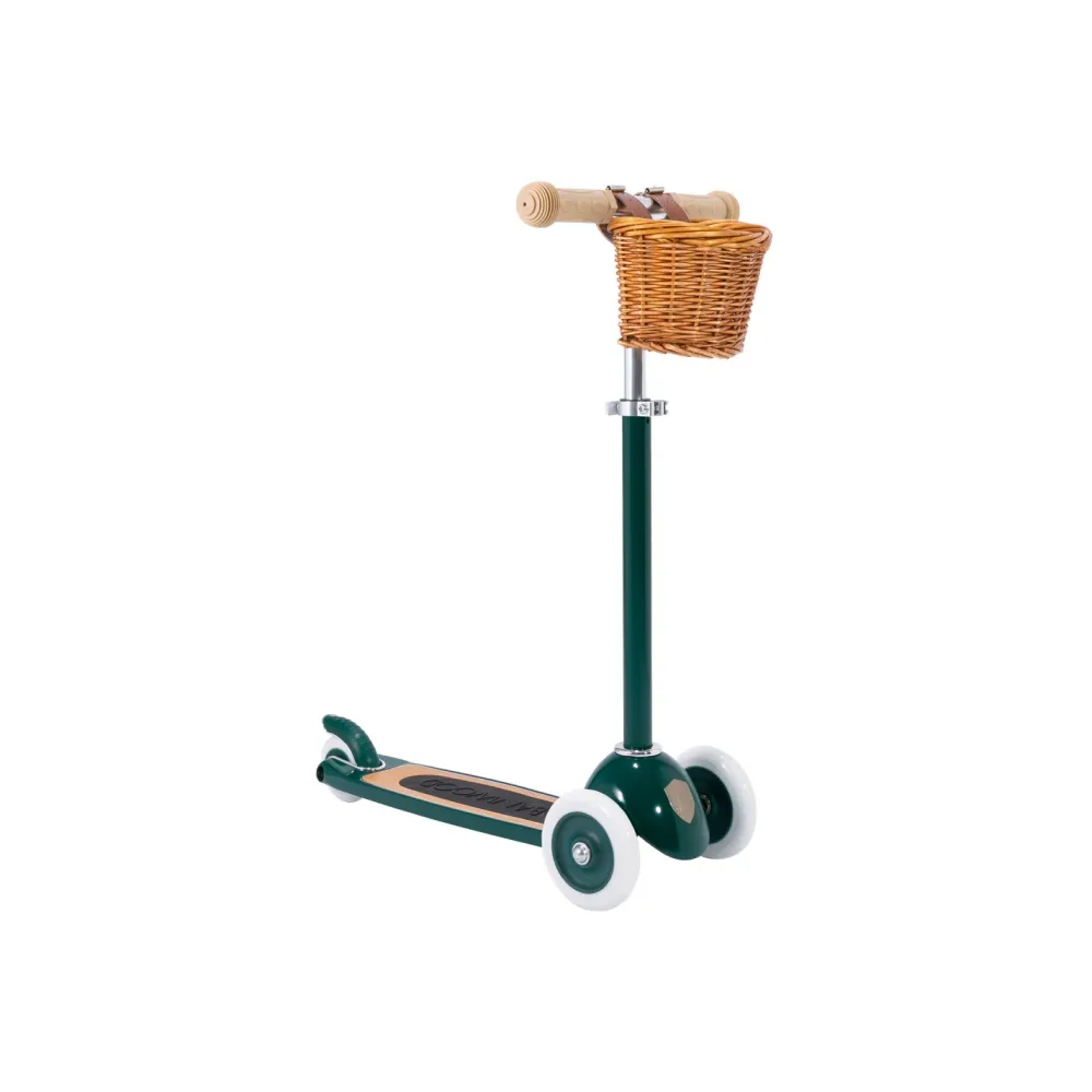scooter_green__banwood_0.webp Kids Banwood Outdoor Toys | Bikes, Scooters And Helmets>Scooter Green –