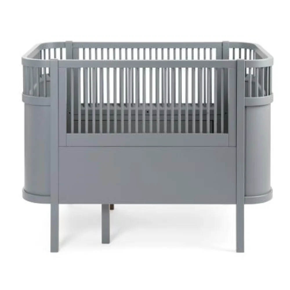 sebra_bed_baby__jr_grey_f_0.webp Kids Sebra Interior Kids Furniture>Sebra Bed, Baby & Jr., Grey, FSC Mix – Sebra
