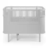 Kids Sebra Interior Kids Furniture>Sebra Bed, Baby & Jr. Stone Grey – Sebra