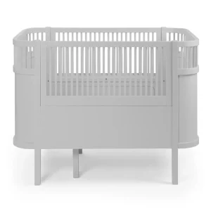 Kids Sebra Interior Kids Furniture>Sebra Bed, Baby & Jr. Stone Grey – Sebra