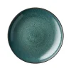 Bitz Kitchen>Serving plate Ø40 – Black / Green –