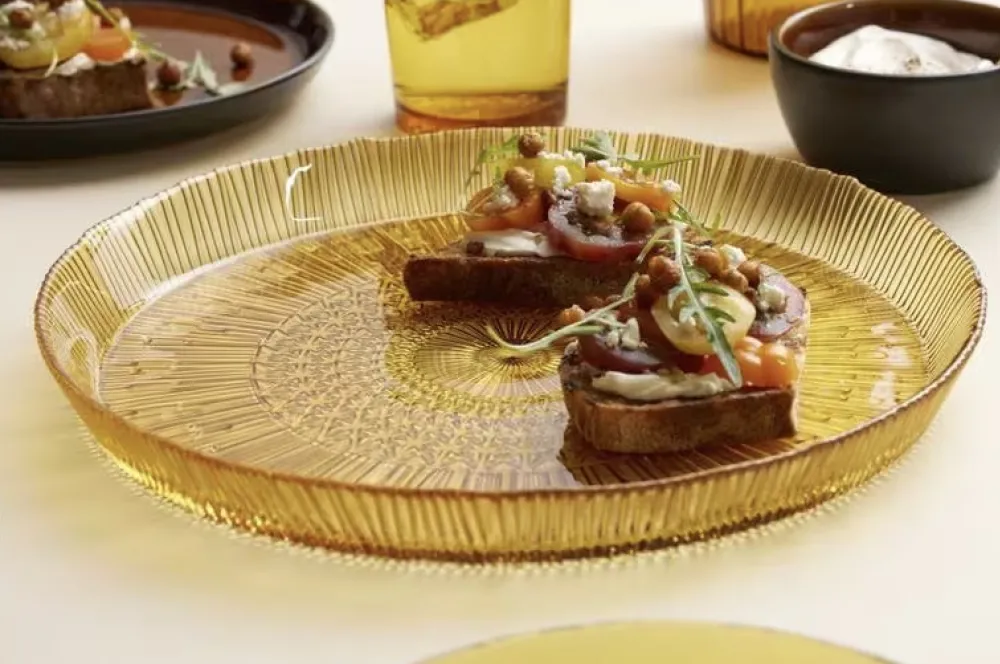 serving_plates_kusintha___1-1.webp Bitz Kitchen>Serving plates Kusintha 6 pieces Ø30, Amber –