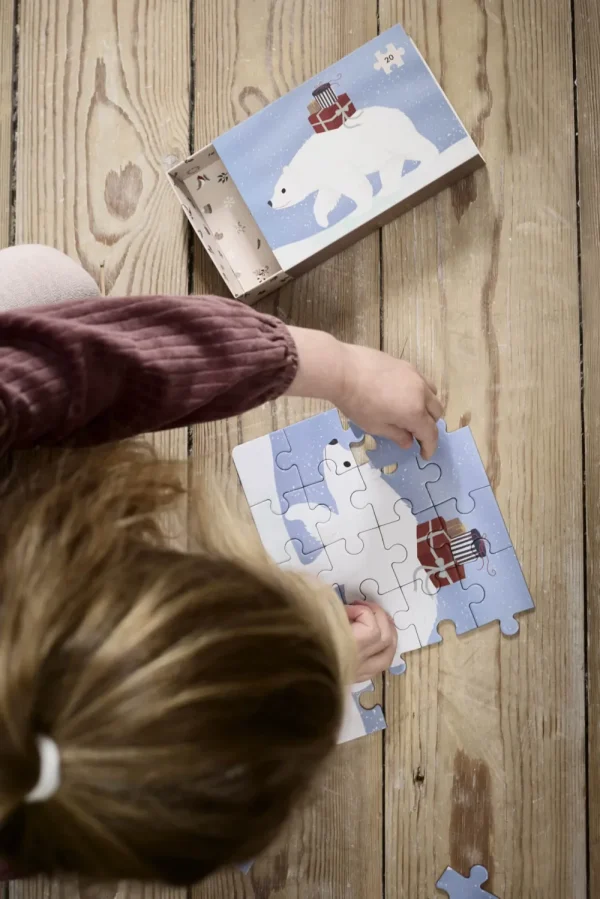 Kids FILIBABBA Games And Puzzles>Set of 4 puzzles, Wonderful Winter –