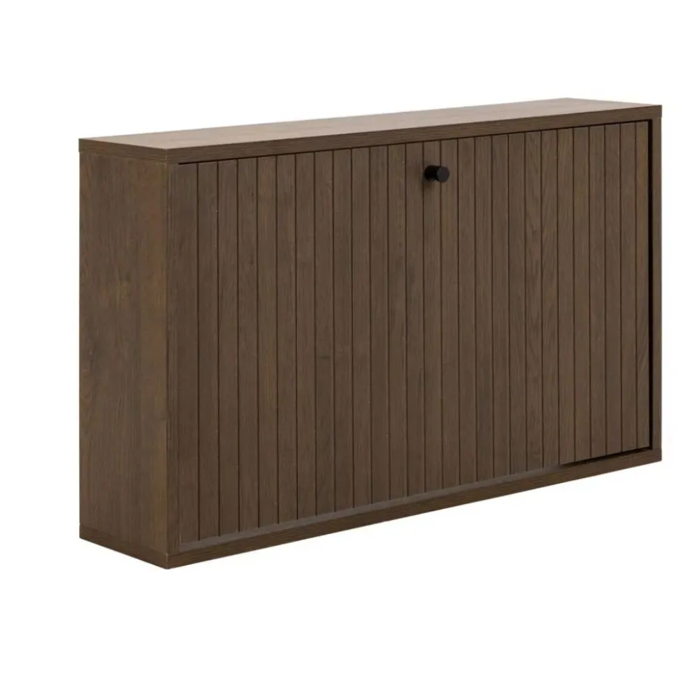 shoe_cabinet_albany_dark__0.webp AC Design Furniture Storage Shelves>Shoe cabinet Albany, dark brown – AC Design