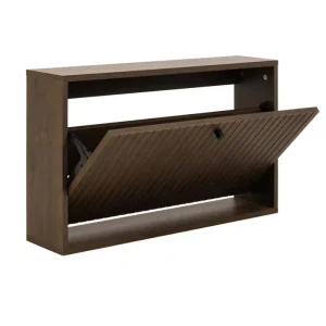 AC Design Furniture Storage Shelves>Shoe cabinet Albany, dark brown – AC Design