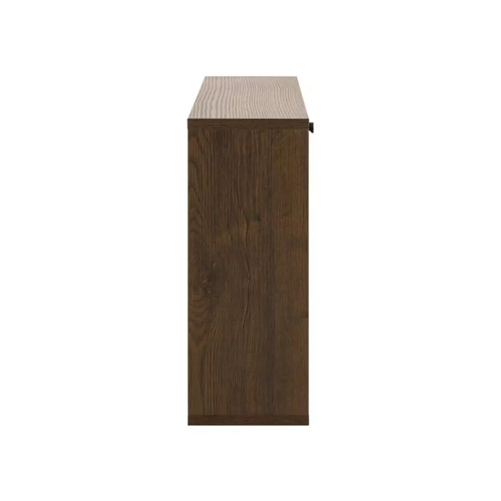 shoe_cabinet_albany_dark__2.webp AC Design Furniture Storage Shelves>Shoe cabinet Albany, dark brown – AC Design