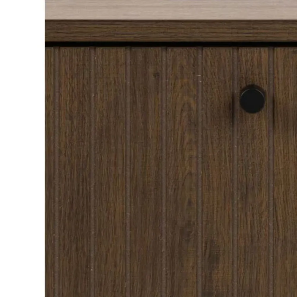 shoe_cabinet_albany_dark__3.webp AC Design Furniture Storage Shelves>Shoe cabinet Albany, dark brown – AC Design