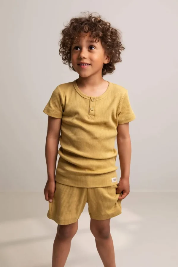 Kids/BOY Marmar Copenhagen Teen Girls 8+ | Teen Boy 8+>Shorts Rib Dijon –