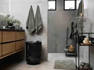 Zone Denmark Textiles | Bathroom Textiles>Shower Towel Classic 70 x 140 cm, Olive Green –