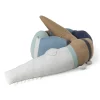 Kids Sebra Interior Cushions & Nursing Pillows | Bed Bumpers>Sleepy Croc Cushion, Dusty Blue – Sebra
