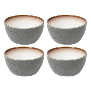 Bitz Kitchen>Snack bowls Ø 12 cm 4 pieces, grey / creme –
