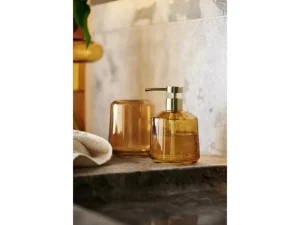 Södahl Soap And Dispensers>Soap dispenser Vintage 450 ml, amber, glass –