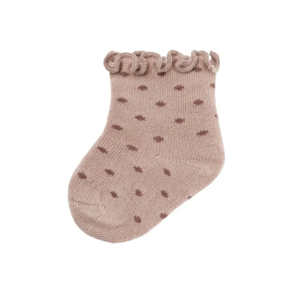 socks_dot_rose__lil_ateli_0.webp Kids Lil' Atelier Baby Girl>Socks Dot, Rose – Lil’ Atelier
