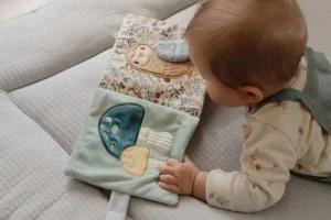 Kids Little Dutch Baby Toys>Soft activity book, Forest Friends –