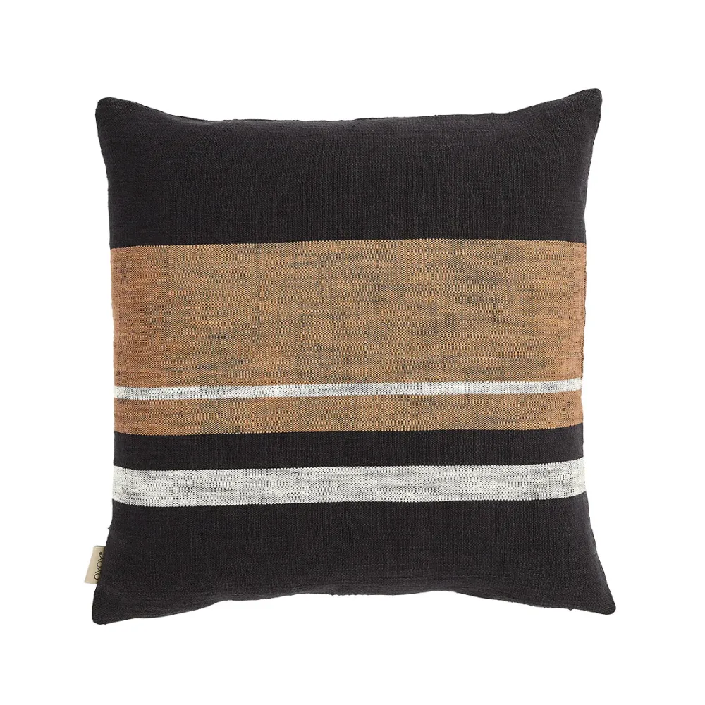sofuto_cushion_square_cov_0.webp OYOY Textiles | Bedroom>Sofuto Cushion Square Cover Black –