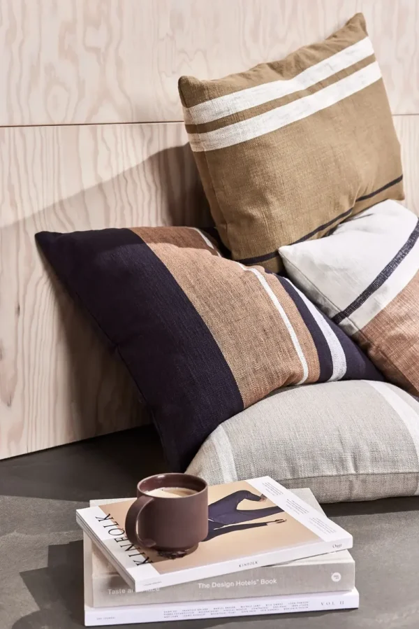 OYOY Textiles | Bedroom>Sofuto Cushion Square Cover Black –