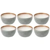 Bitz Kitchen>Soup bowl Ø 10 cm 6 pieces, grey creme –
