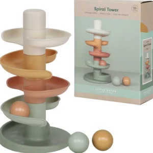 Kids Little Dutch Baby Toys>Spiral Tower, Multicolored –