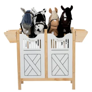 Kids By Astrup Wooden Toys | Christmas Toys>Stable for 4 Hobby Horses –