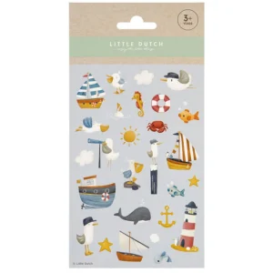 Kids Little Dutch Creativity>Stickers Sailors Bay –