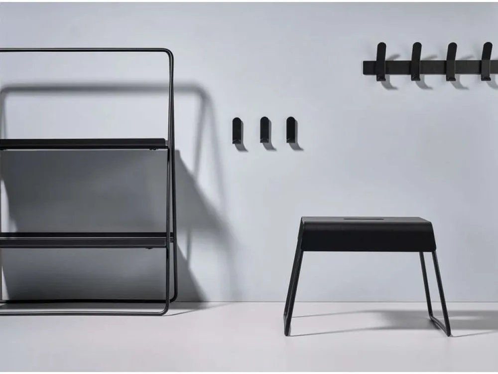 stool__x__x__cm__black__z_1.webp Zone Denmark Stools And Chairs>Stool 39 x 30 x 27.5 cm – black – Zone