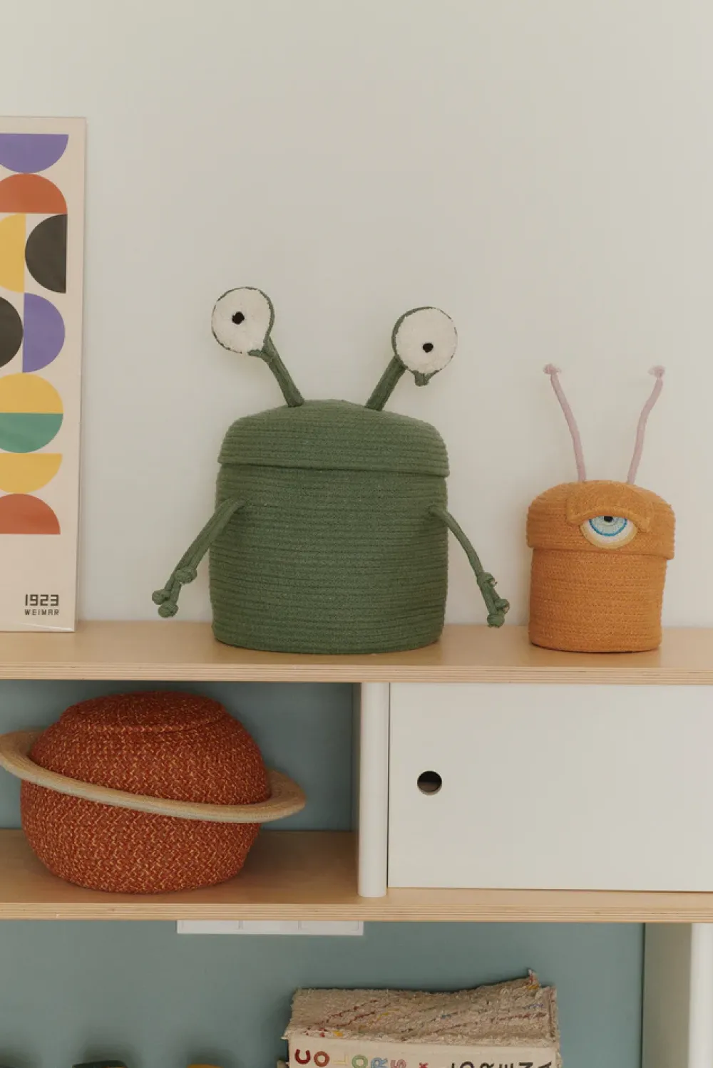 storage_basket_alien_zog__1.webp Kids Lorena Canals Storage>Storage Basket Alien Zog –