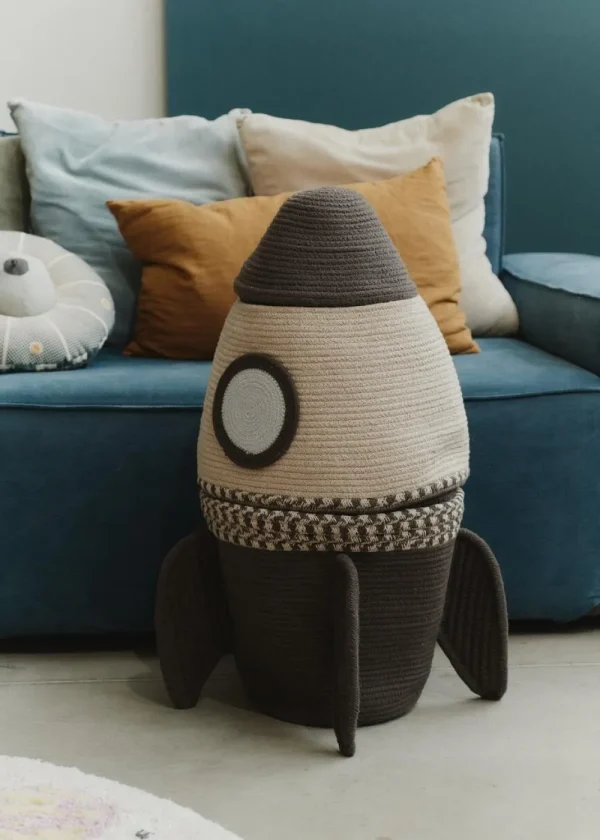 Kids Lorena Canals Storage>Storage Basket Giant Rocket –